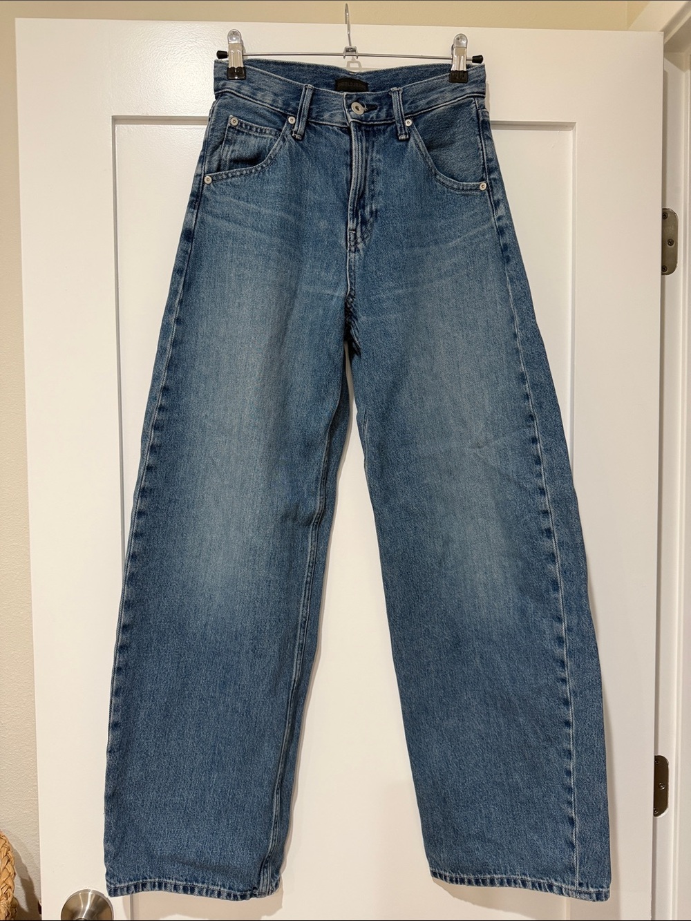 High-Rise Wide Leg Jeans